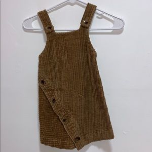 Girls Overall Fall Dress